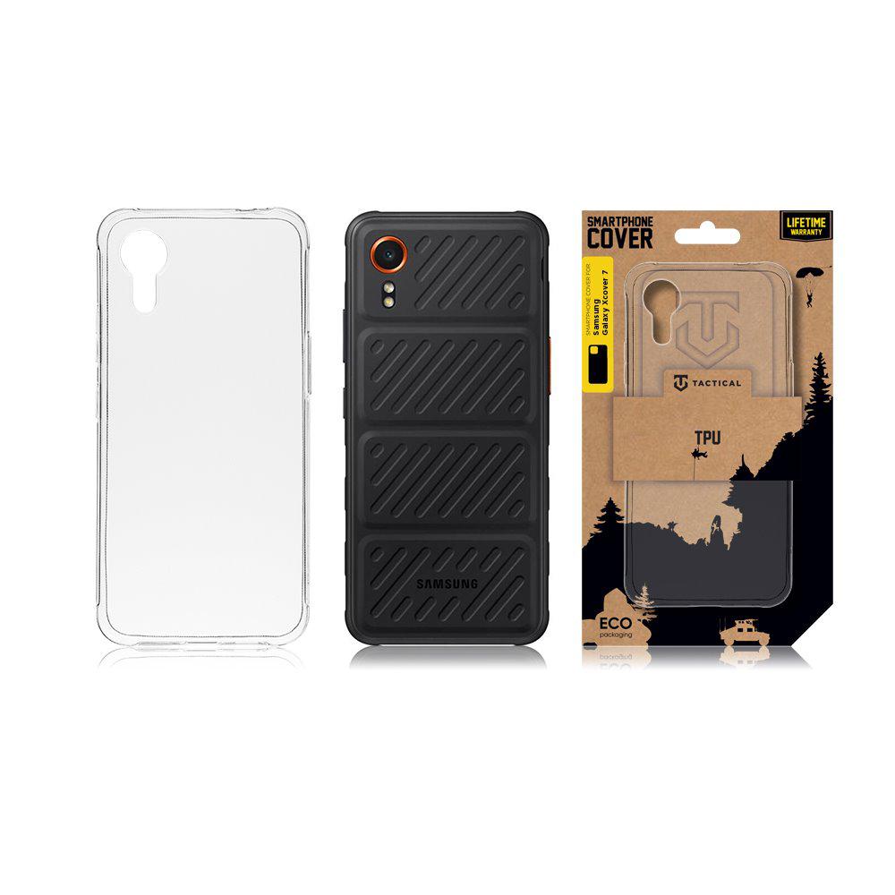 Tactical TPU Kryt pre Samsung Galaxy Xcover 7 Transparent2 