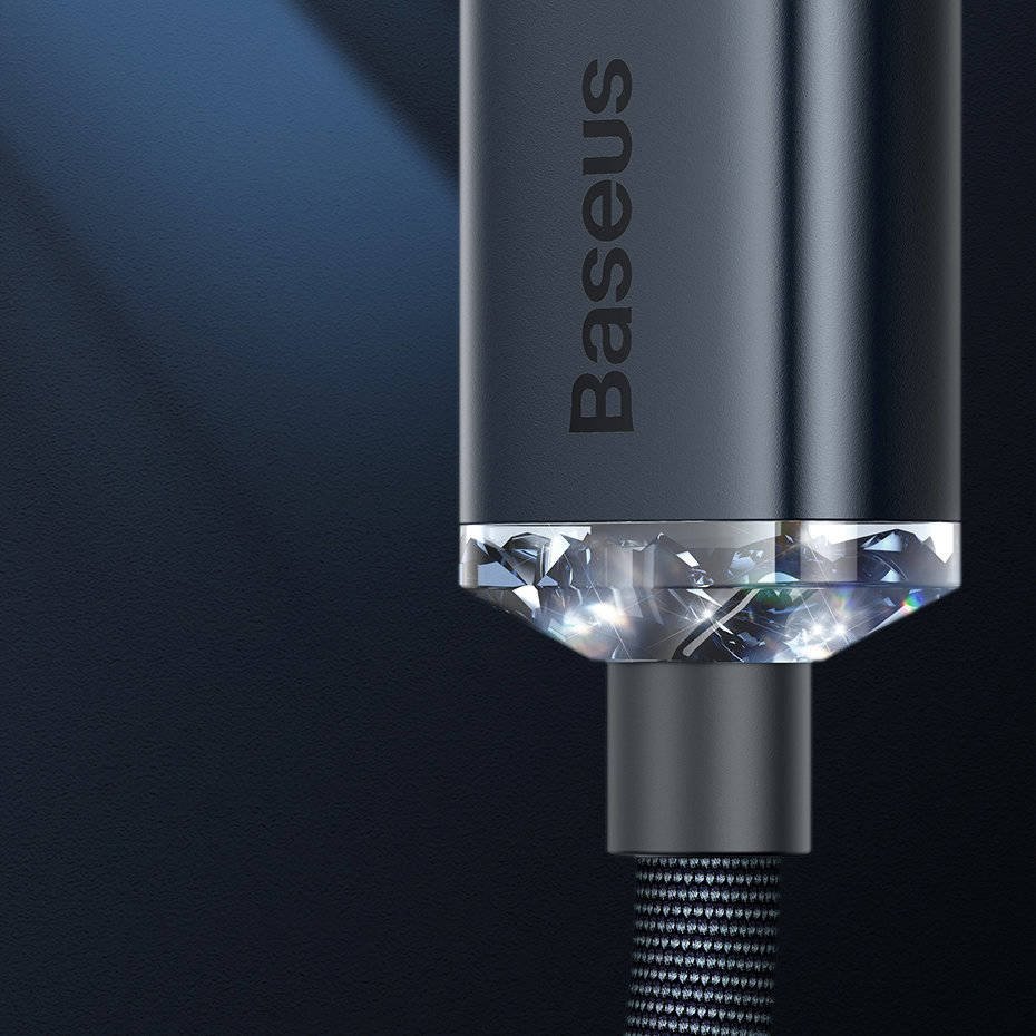 Baseus CAJY000001 Crystal Shine Series Datový Kabel USB - Lightning 20W 1, 2m Black7 