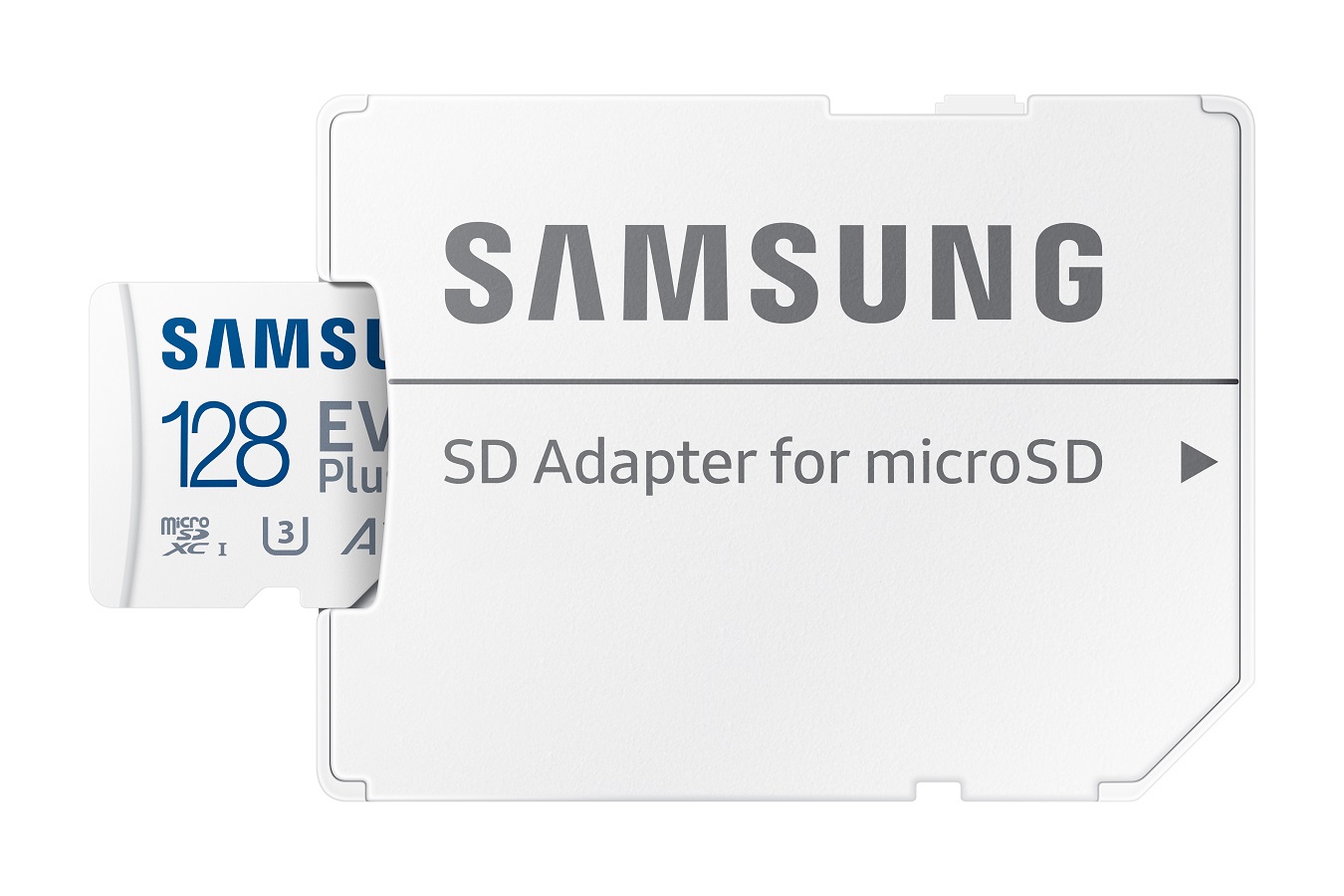 Samsung EVO Plus/ micro SDXC/ 128GB/ UHS-I U3 / Class 10/ + Adaptér/ Biela0 