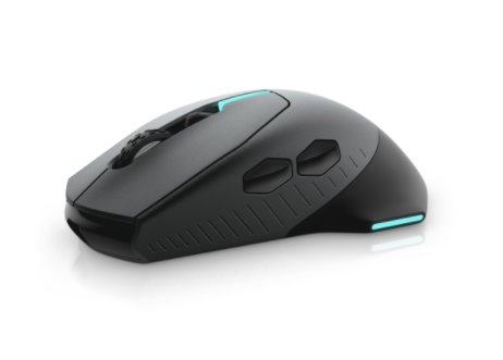 DELL Alienware 610M Wired / Wireless  Gaming Mouse - AW610M (Dark Side of the Moon)2 