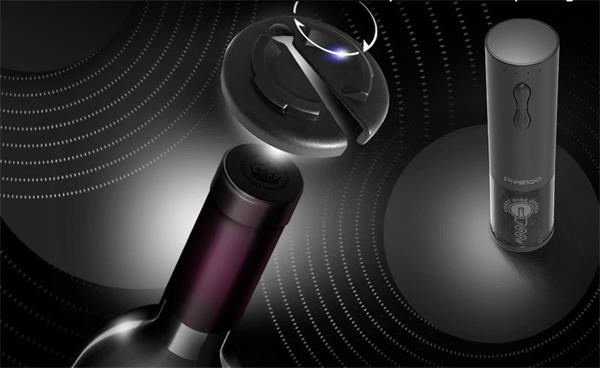 Prestigio Bolsena, automatický otvárač vína, otvorí až 80 fliaš na jedno nabitie3 