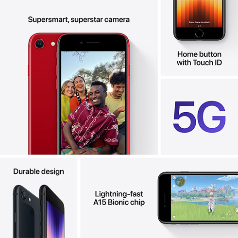 iPhone SE 64 GB (PRODUCT)RED (2022)7 