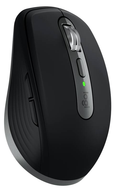 LOGITECH MX Anywhere 3S/ Kancelárska/ Laserová/ Pre pravákov/ 8 000 DPI/ USB+BT/ Grafitová1 