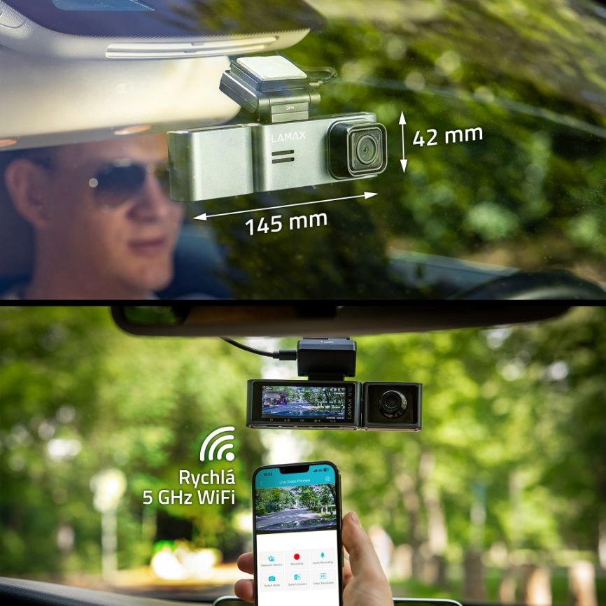 LAMAX N10 GPS 3in1 - kamera do auta4 