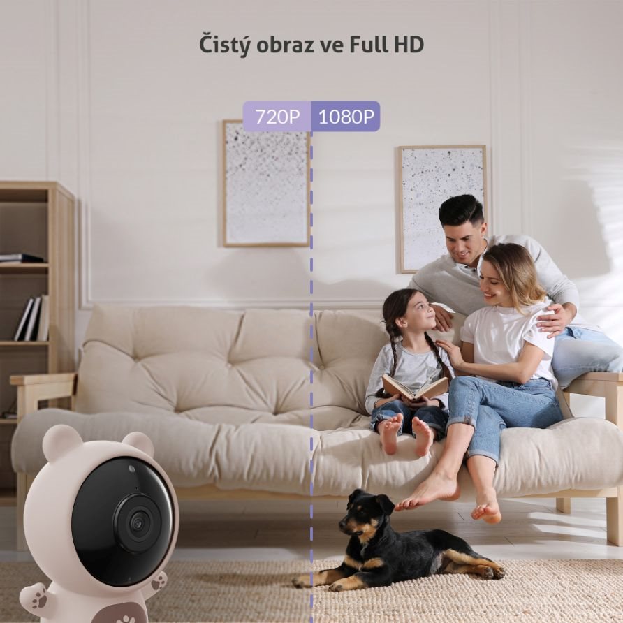 TrueLife NannyCam S3 Smart - digitální video chůvička6 