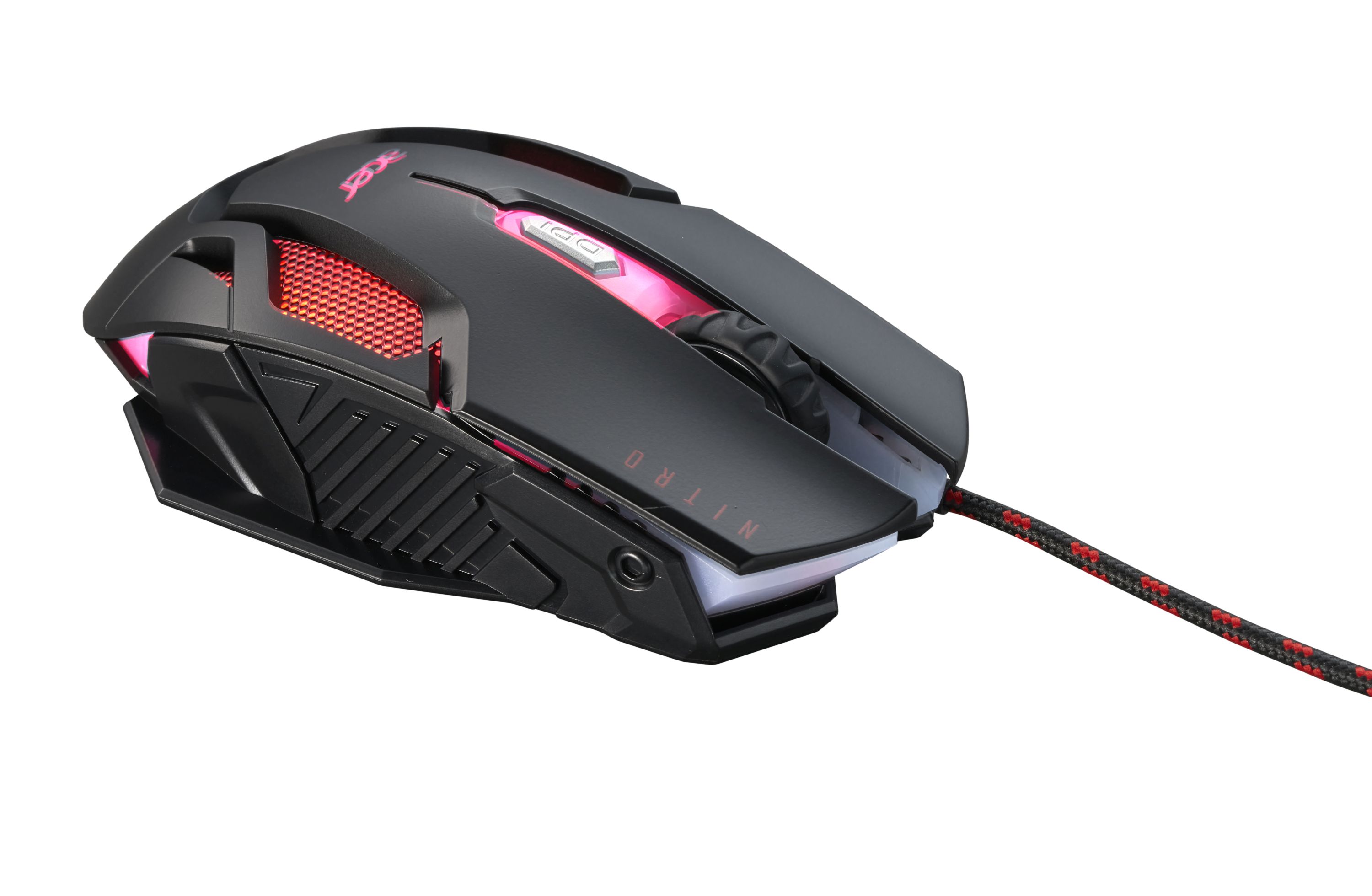 Acer Nitro Gaming Mouse II/ Herná/ Optická/ Pre pravákov/ 7 200 DPI/ Drôtová USB/ Čierna4 