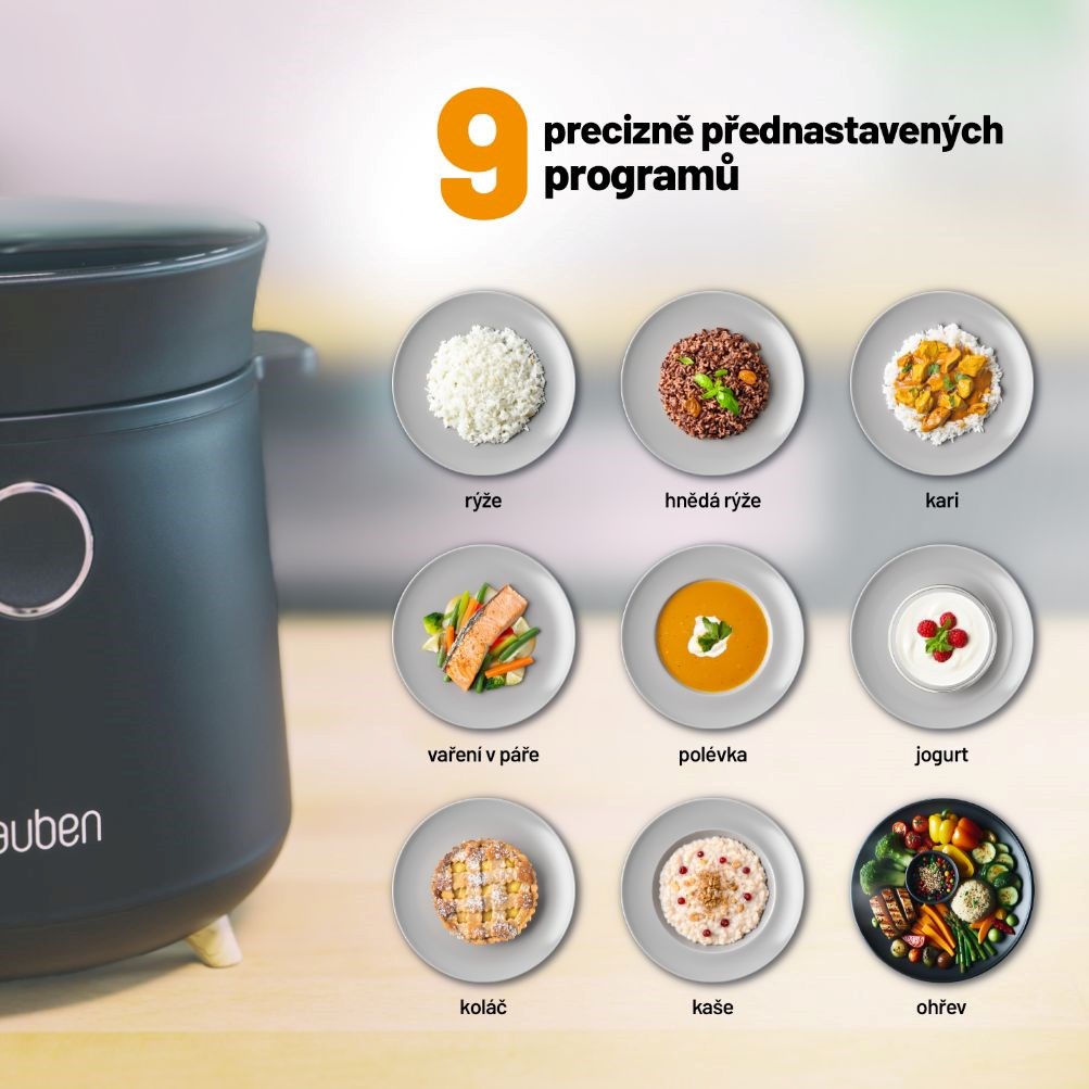 Lauben Multifunction Rice Cooker 1500BW - rýžovar5 