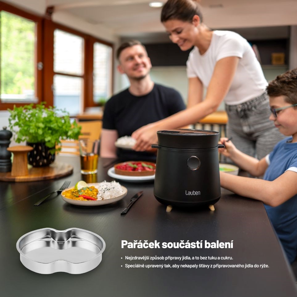 Lauben Multifunction Rice Cooker 1500BW - rýžovar6 