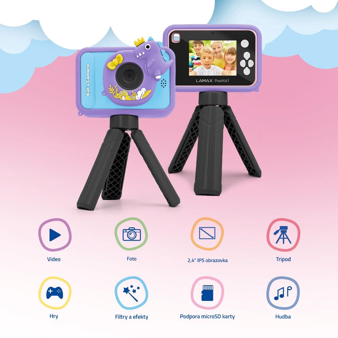 LAMAX PixelKid1 Pink5 