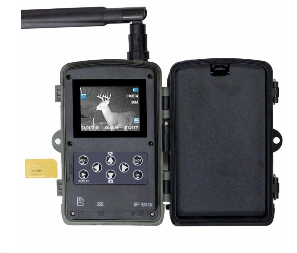 EVOLVEO StrongVision LTE,  Fotopast s 4G,  MMS/ EMAIL/ FTP4 