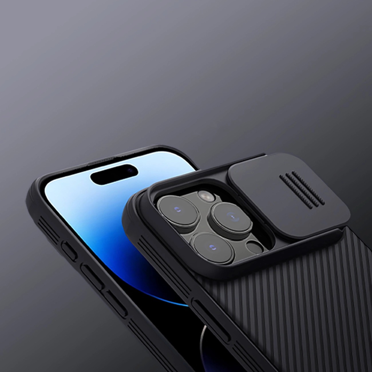 Nillkin CamShield PRO Magnetic Zadný Kryt pre Apple iPhone 16 Pro Max Black4 