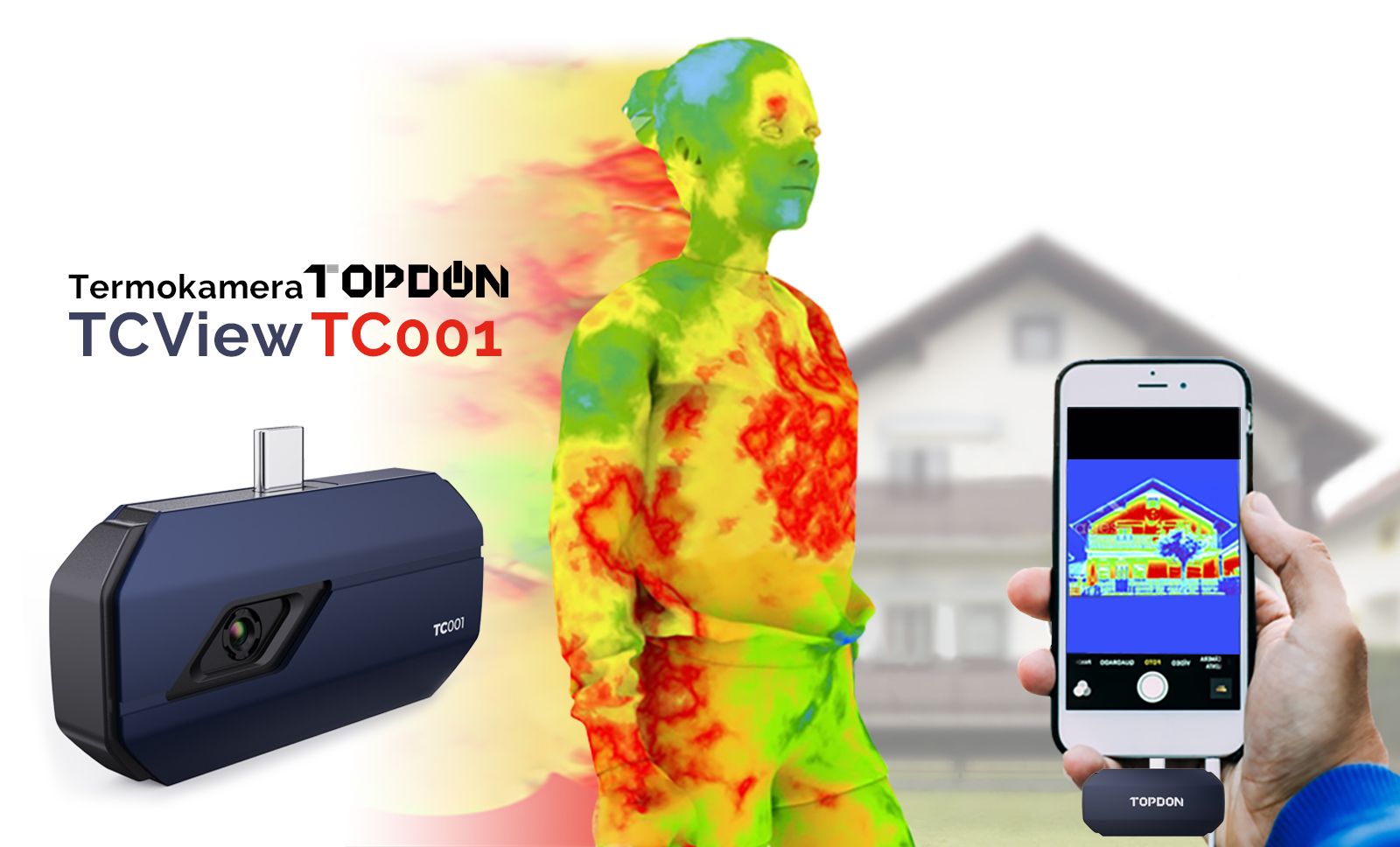 TOPDON TCView TC001 termálna infra kamera1 