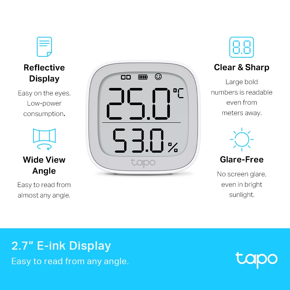 TP-Link Tapo T315 Chytrý teplomer6 