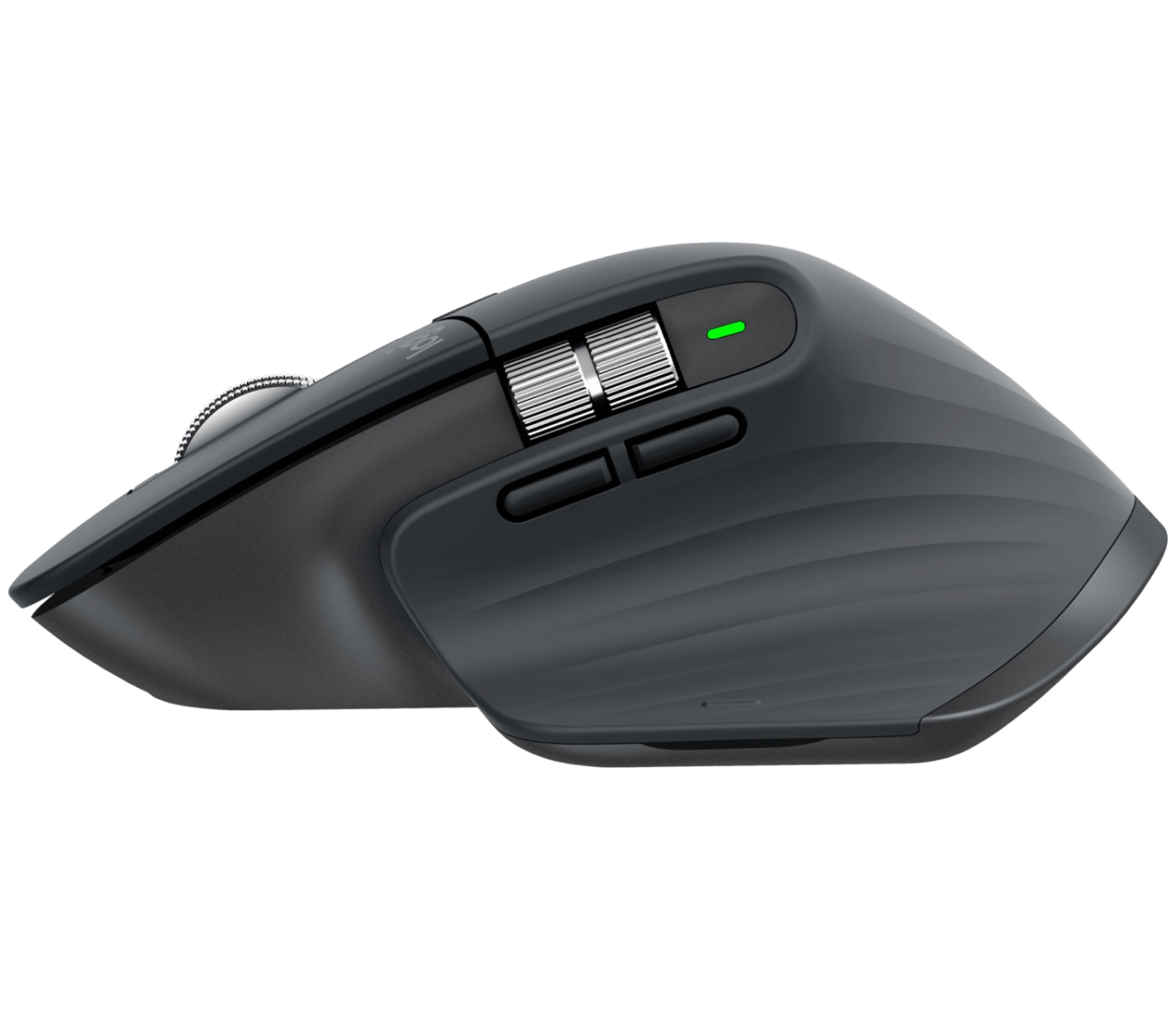 LOGITECH MX Master 3S/ Kancelárska/ Laserová/ Pre pravákov/ 8 000 DPI/ USB+BT/ Grafitová5 