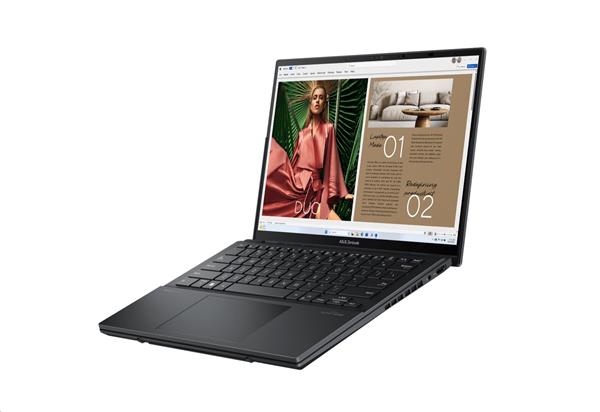 ASUS Zenbook Duo UX8406CA-OLED166X, Core Ultra 9 285H, 2x14.0˝ 2880 x 1800/Touch, UMA, 32GB, SSD 1TB, W11Pro, pero, puzd2 