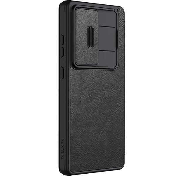 SAMSUNG Nillkin Qin Book PRO Puzdro pre Samsung Galaxy S25 Ultra čierny2 