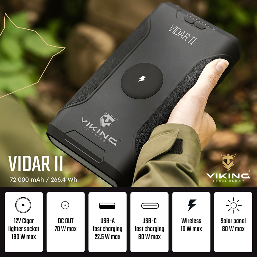 Outdoorová powerbanka Viking VIDAR II18 