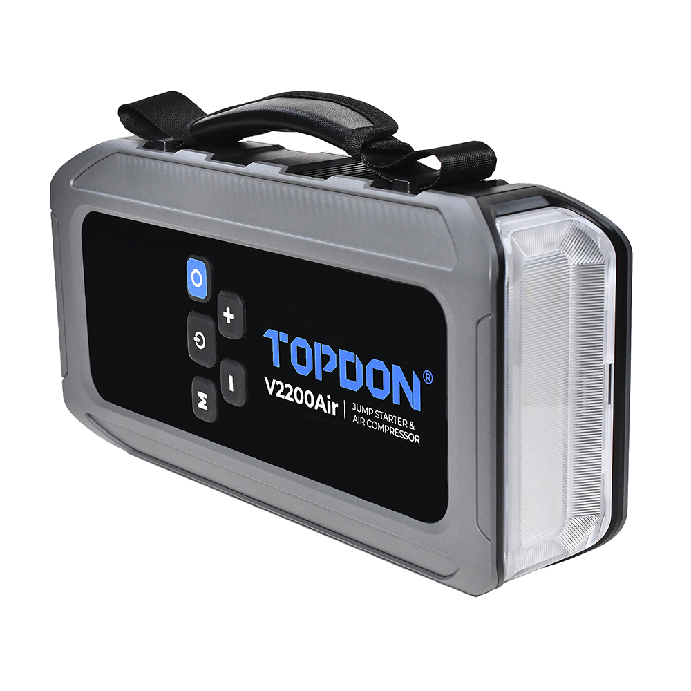 TOPDON Car Jump Starter JumpSurge V2200air/ 12000mAh/ max výstupný prúd 2200A/ 4-150PSI12 