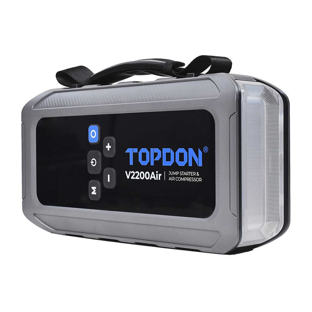 TOPDON Car Jump Starter JumpSurge V2200air/ 12000mAh/ max výstupný prúd 2200A/ 4-150PSI13 