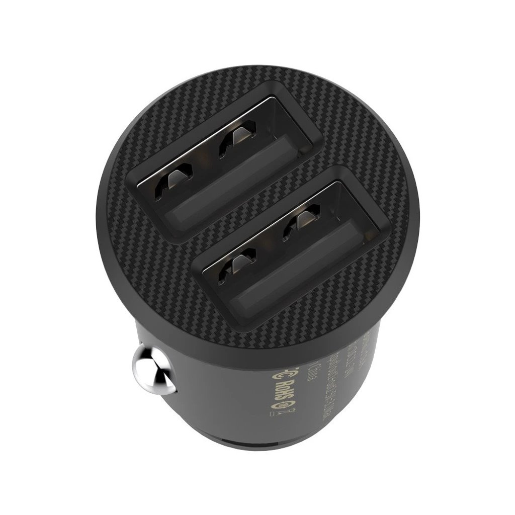 Baseus CCALL-ML01 Grain Nabíjačka do Autá 15.5W 2x USB Black3 