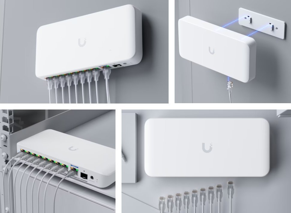 Ubiquiti UniFi USW-Flex-2.5G-8-PoE, Flex 2.5G PoE4 