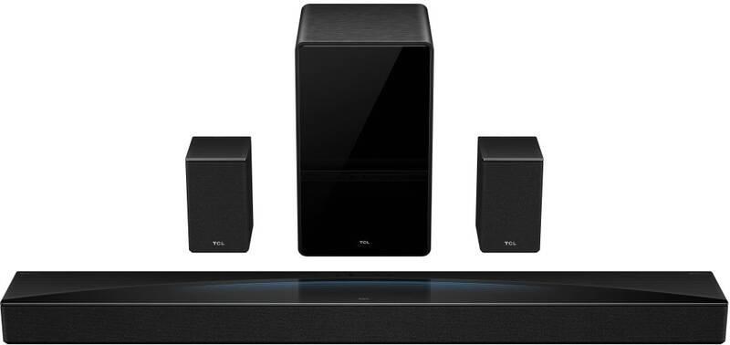 TCL Q85HE soundbar 7.1.4,  860 W,  Bluetooth 5.1,  WiFi 5,  Dolby Atmos,  Dolby TrueHD,  Dolby Digital Plus,  subwoofer,  černá1 