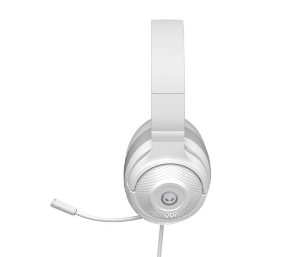 Lorgar Noah 101, herný headset , 3.5mm minijack, skladací dizajn, biely5 