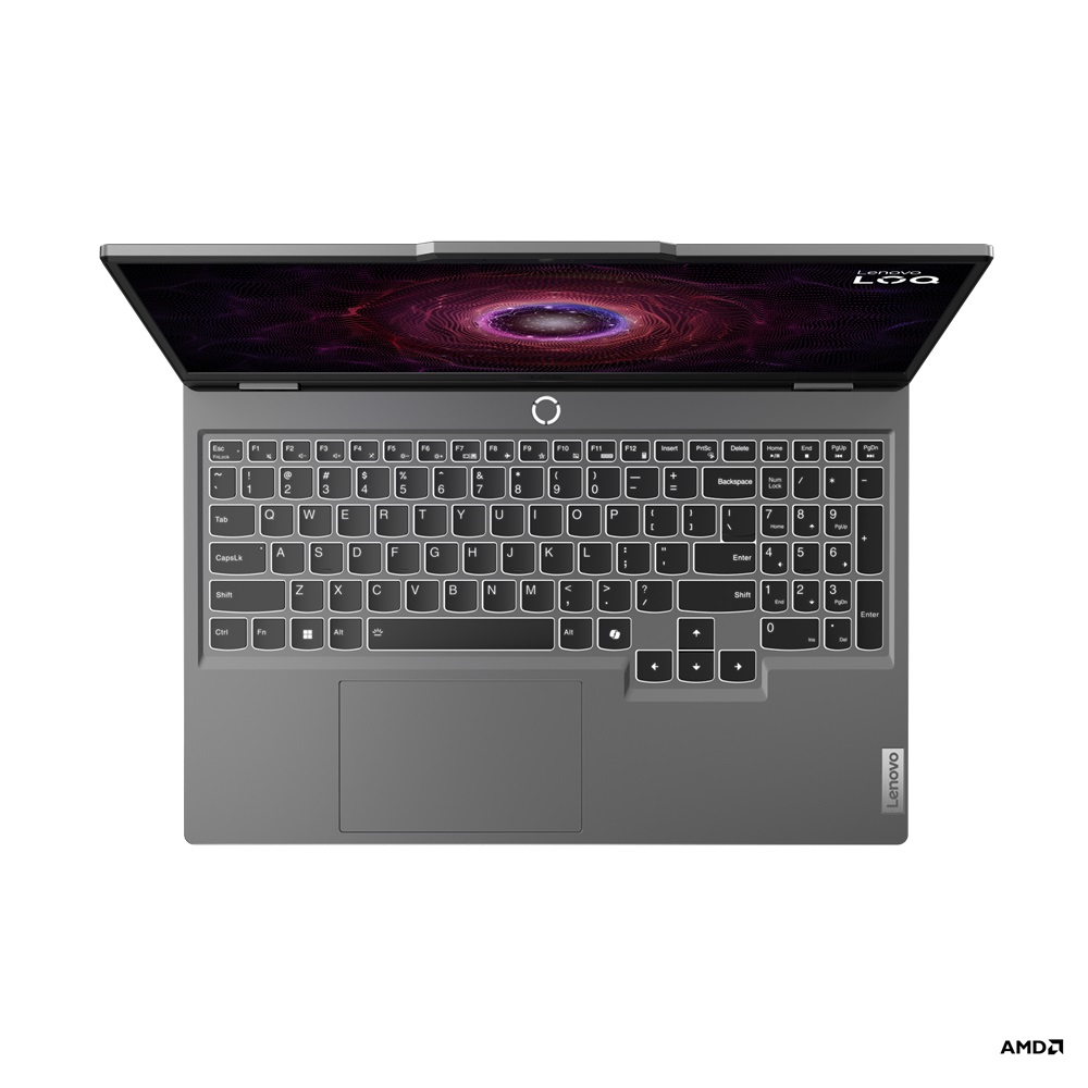 Lenovo LOQ/ LOQ 15ARP9/ R7-7435HS/ 15, 6"/ FHD/ 24GB/ 512GB SSD/ RTX 4060/ DOS/ Gray/ 2R13 