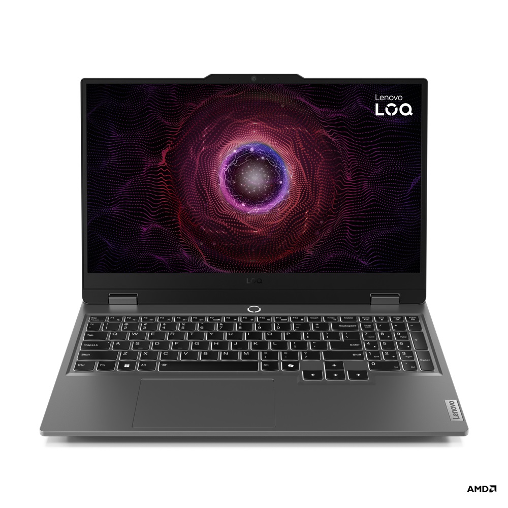 Lenovo LOQ/ LOQ 15ARP9/ R7-7435HS/ 15, 6"/ FHD/ 24GB/ 512GB SSD/ RTX 4060/ DOS/ Gray/ 2R6 