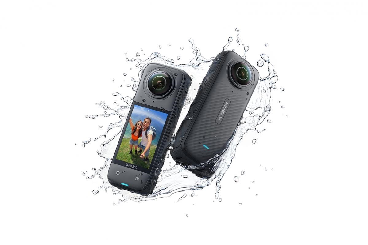 Insta360 X4 akční kamera, 8K / 30 fps, 4K/ až 100 fps, 6osý gyroskop, 360° záběr, Active HDR, vodotěsná8 