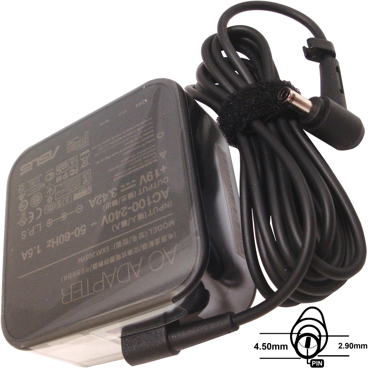 Asus orig. adaptér 65W19V (3PIN) (bez sit. snury)0 