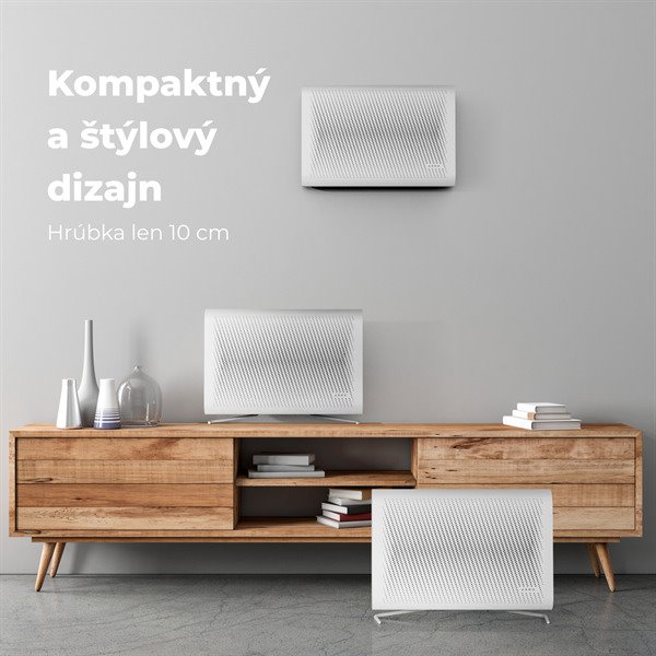 AENO Čistička vzduchu AP2S - 50m2, 420m3/h,SMART, Tvoc senzor, Carbon&HEPA H13, UV lampa, ION, na stenu0 