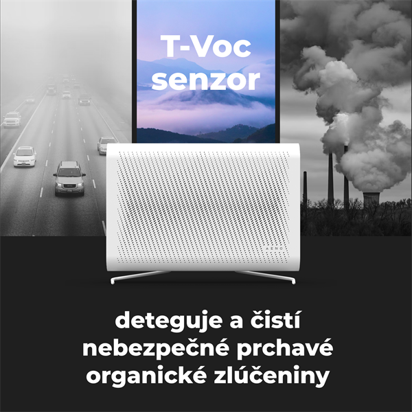 AENO Čistička vzduchu AP2S - 50m2, 420m3/h,SMART, Tvoc senzor, Carbon&HEPA H13, UV lampa, ION, na stenu10 
