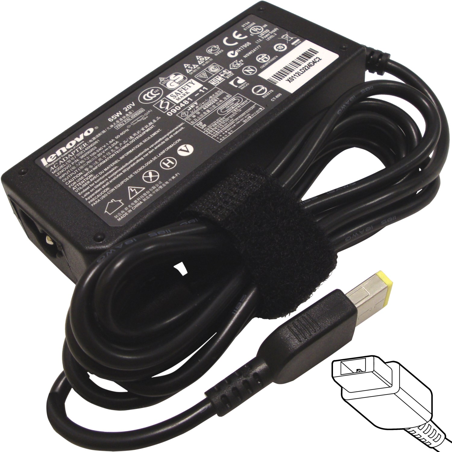 Napájací adaptér 65W, 20V YOGA conn., originál Lenovo0 