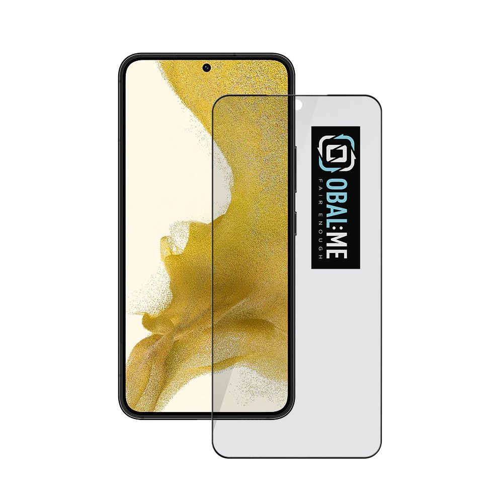OBAL:ME Privacy 5D Tvrdené Sklo pre Samsung Galaxy S22 Black0 