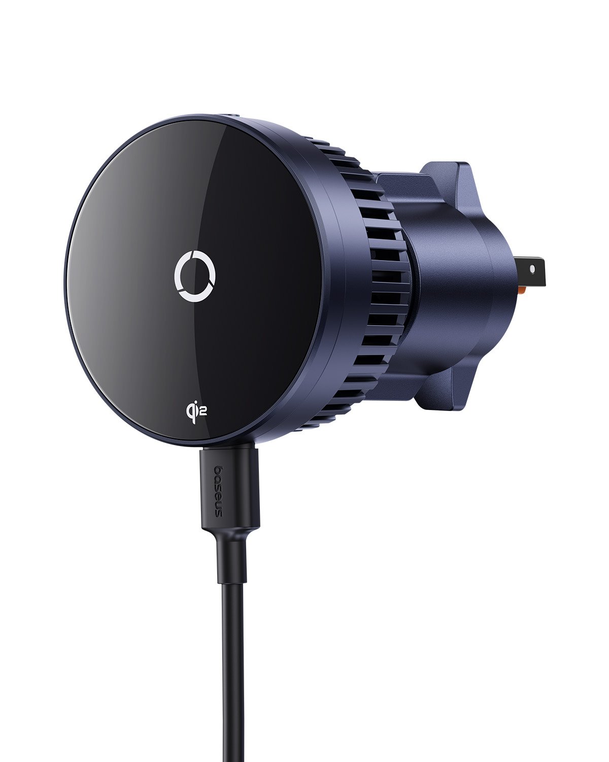 Baseus MagPro Magnetický Držiak s Bezdrôtovým Nabíjaním 15W Black0 