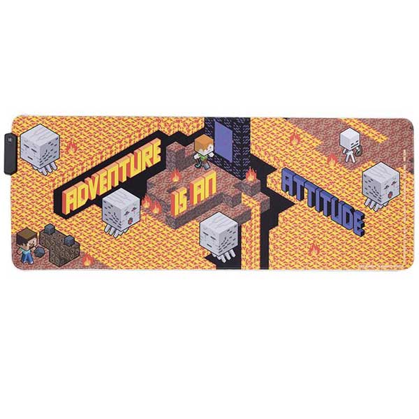 Paladone Light Up Desk Mat (Minecraft)0 