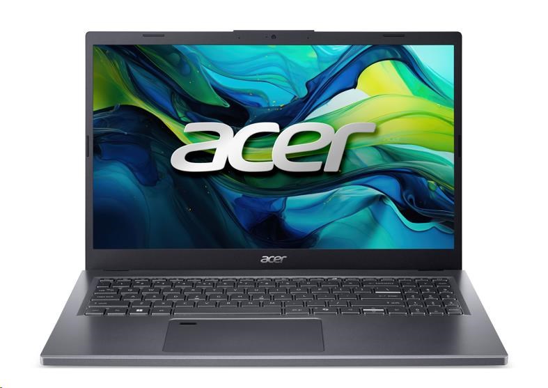 ACER NTB Aspire 15 (A15-61M-R3KV), R7-8840HS, 15.6"FHD, 16GB, 512GB SSD, Radeon 780M, Linux, Gray2 