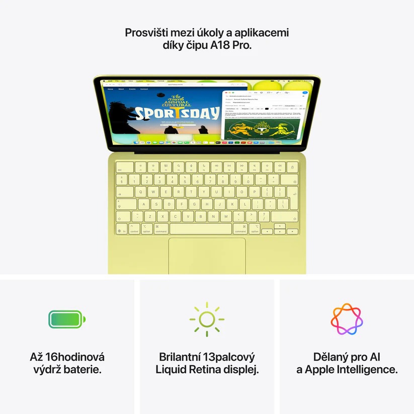 MacBook Neo 13" A18P 6C CPU/ 5C GPU/ 8G/ 256/ SK/ BLS2 