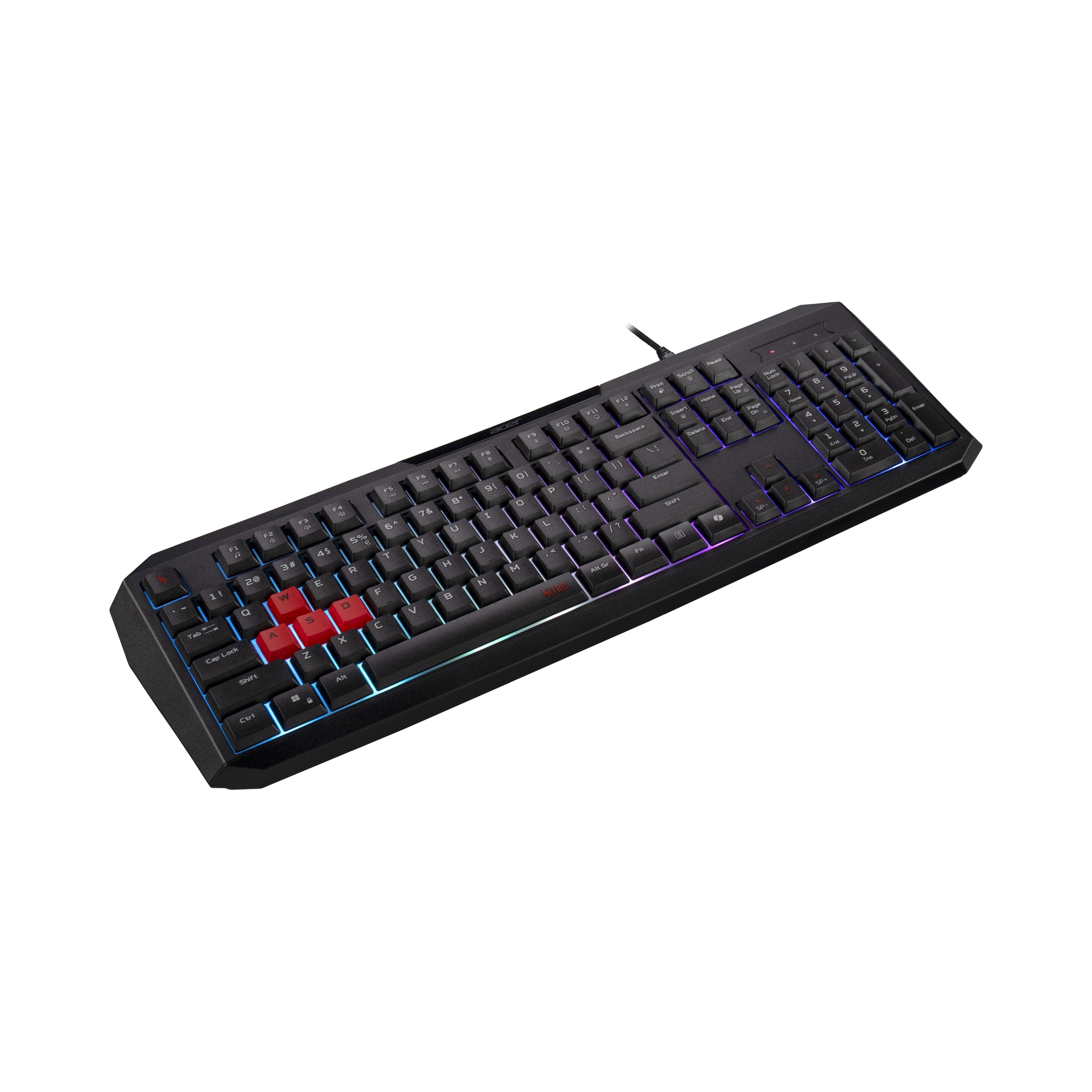 Acer Nitro NKW100/ Drôtové USB-A/ CZ- SK layout/ Čierna0 