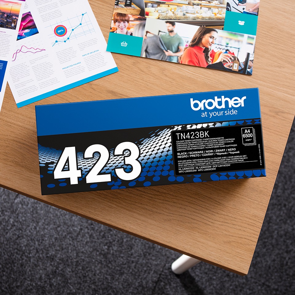 Brother TN-423BK, toner black, 6 000 str.2 