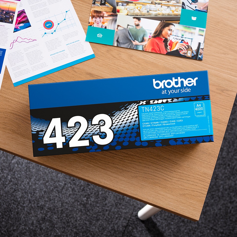 Brother TN-423C, toner cyan, 4 000 str.2 