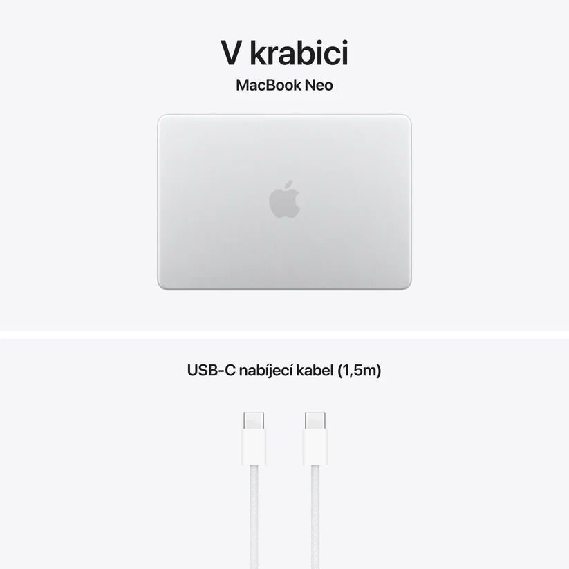 MacBook Neo 13" A18P 6C CPU/ 5C GPU/ 8G/ 512/ SK/ SLV1 