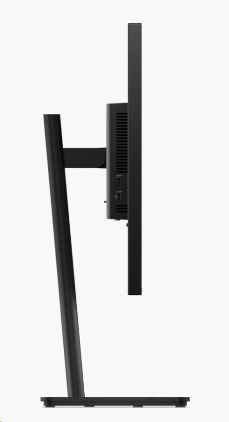LENOVO LCD ThinkVision T27-40 27", IPS, mat, 16:9, 1920x1080, 178/ 178, 4/ 6ms, 300cd/ m2, 1500:1, CAM, DP, HDMI, VGA, PIVOT, VESA, 3Y4 
