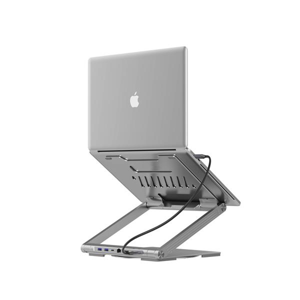 Canyon OnStand 2, Stojan na notebook s odnímateľným magnetickým hubom 6v16 