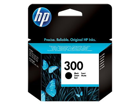 HP 300 Black Ink Cartridge with Vivera Ink0 