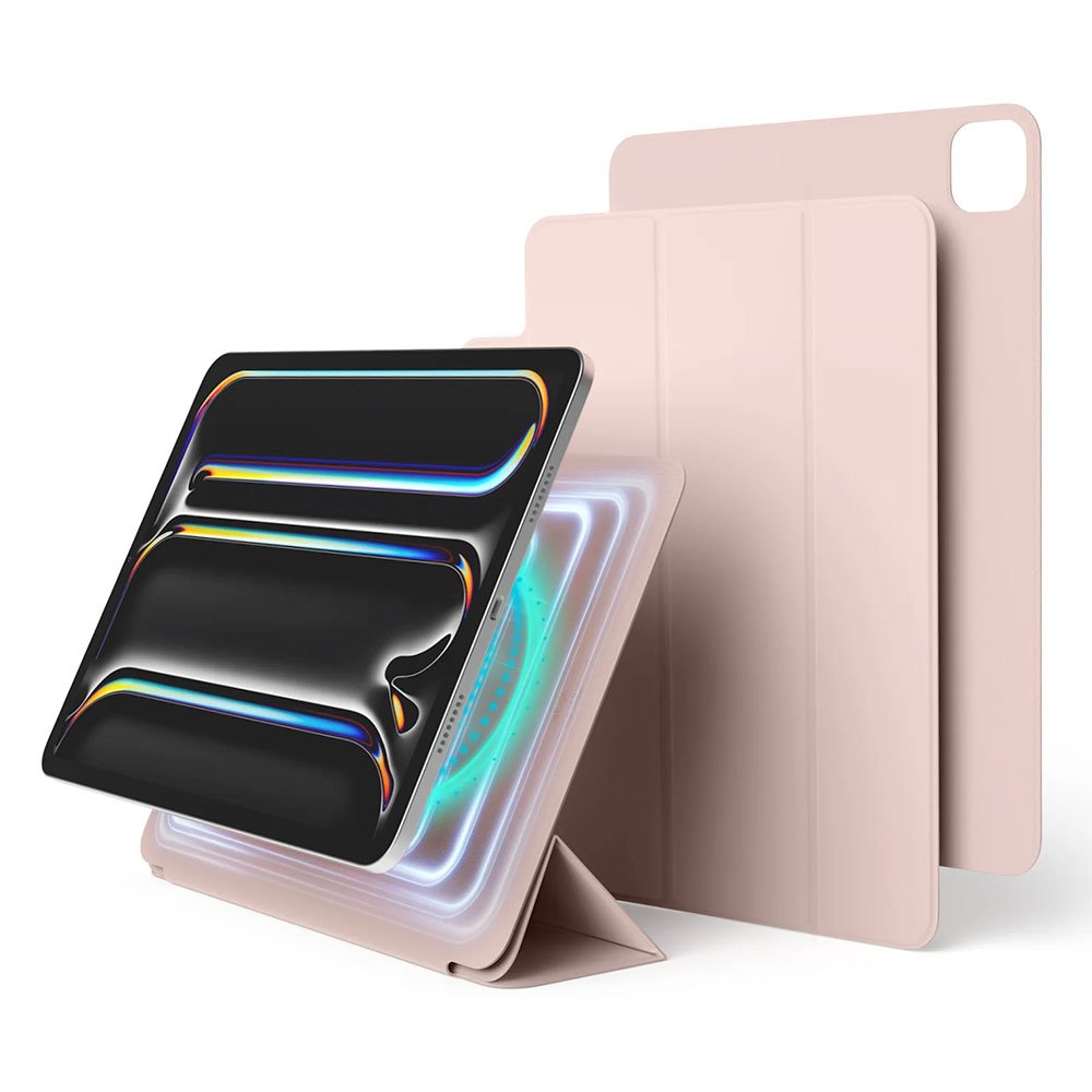 Elago puzdro Magnetic Folio Case pre iPad Pro 11" M4/M5 - Sand Pink1 
