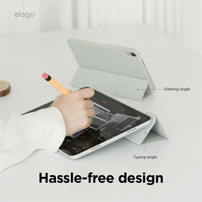 Elago puzdro Magnetic Folio Case pre iPad Pro 11" M4/M5 - Sand Pink0 