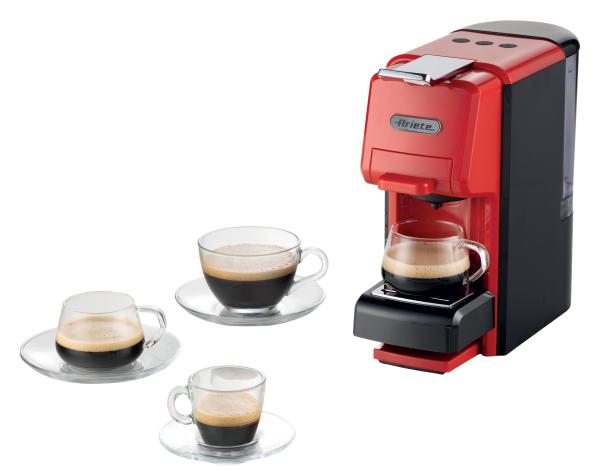 Ariete Espresso Coffee Maker 4in1 1304/12, červený2 