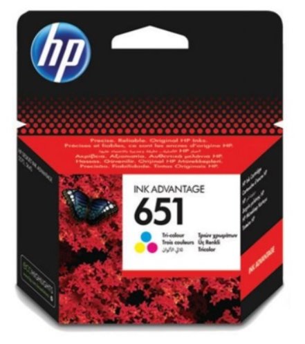 C2P11AE Trojfarebná originálna atramentová kazeta HP 651 Ink Advantage0 